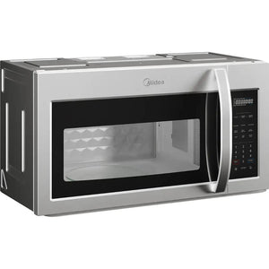 Midea 30-inch, 1.7 cu. ft. Over-the-Range Microwave Oven with LED Lighting MMO17S12ASTC IMAGE 1