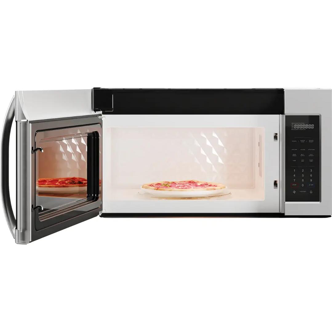 Midea 30-inch, 1.7 cu. ft. Over-the-Range Microwave Oven with LED Lighting MMO17S12ASTC IMAGE 2
