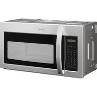 Midea 30-inch, 1.7 cu. ft. Over-the-Range Microwave Oven with LED Lighting MMO17S12ASTC IMAGE 3