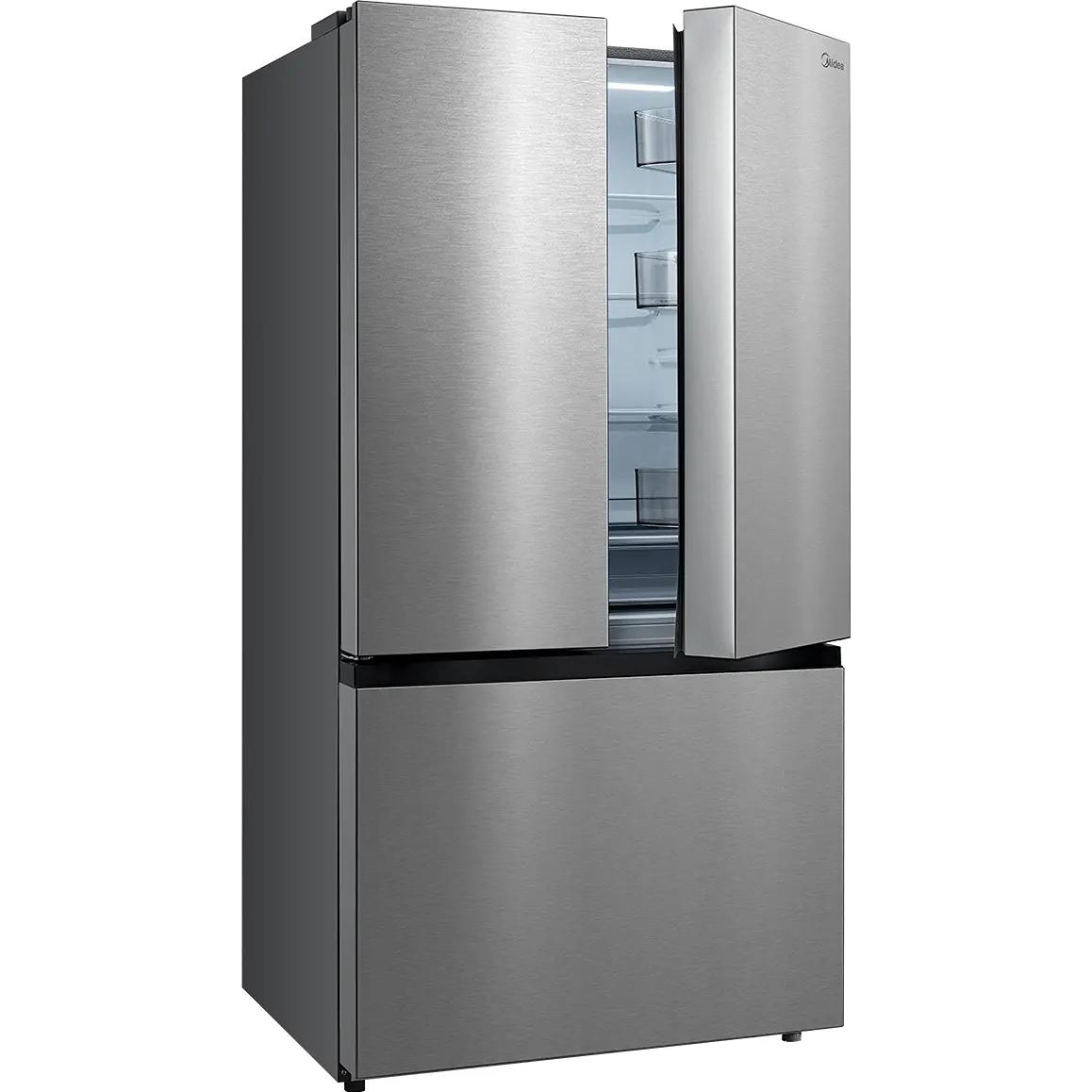 Midea 33-inch, 22.6 cu. ft. Counter-Depth French 3-Door Refrigerator with Wi-Fi MRF23I7AST IMAGE 1