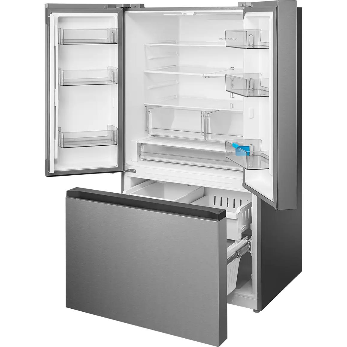 Midea 33-inch, 22.6 cu. ft. Counter-Depth French 3-Door Refrigerator with Wi-Fi MRF23I7AST IMAGE 5