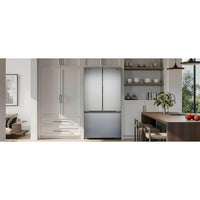 Midea 36-inch, 26.5 cu. ft. Counter-Depth French 3-Door Refrigerator with AutoFill Pitcher and Dual Ice Maker MRF27I6BST IMAGE 14