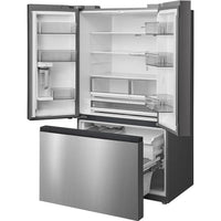 Midea 36-inch, 26.5 cu. ft. Counter-Depth French 3-Door Refrigerator with AutoFill Pitcher and Dual Ice Maker MRF27I6BST IMAGE 5