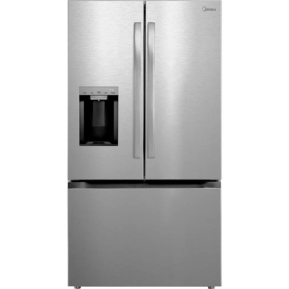 Midea 36-inch, 29 cu. ft. Freestanding French 3-Door Refrigerator with OneTouch AutoFill™ MRF29D9BST IMAGE 1