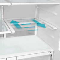 Midea 36-inch, 29 cu. ft. Freestanding French 3-Door Refrigerator with OneTouch AutoFill™ MRF29D9BST IMAGE 10