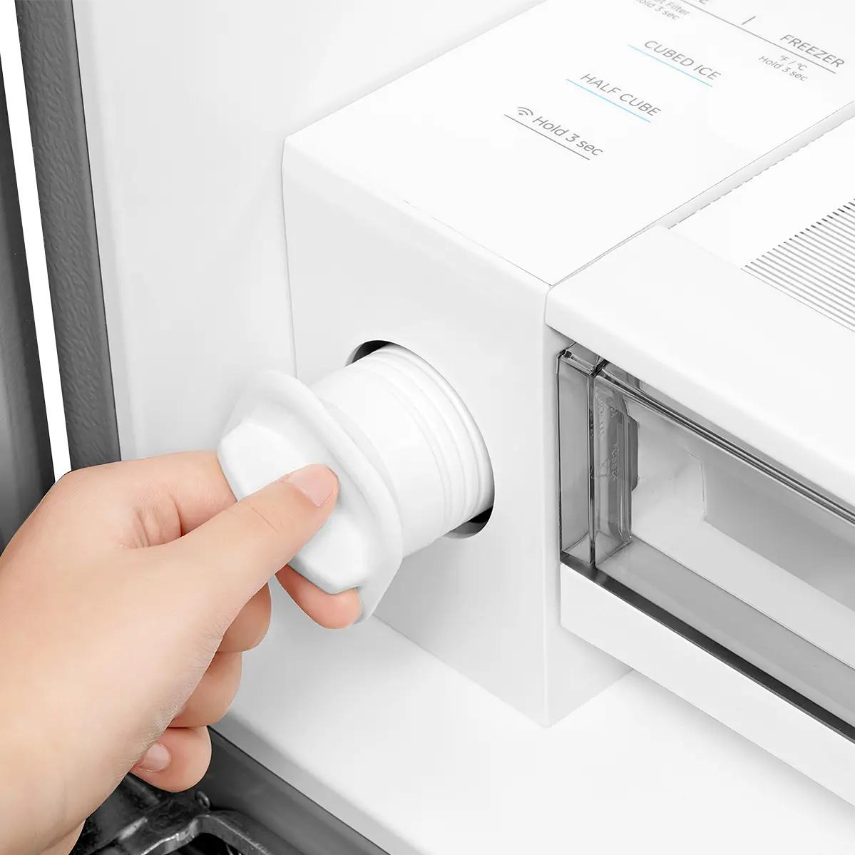 Midea 36-inch, 31.7 cu. ft. Freestanding French 3-Door Refrigerator with AutoFill Pitcher and Dual Ice Maker MRF32I6BST IMAGE 11