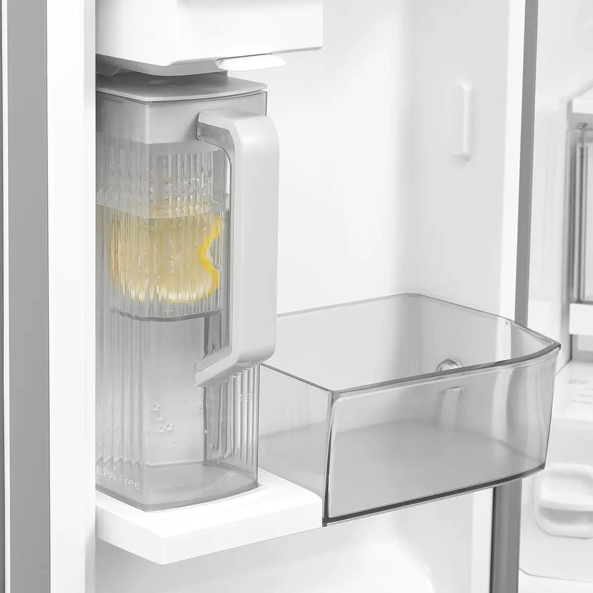 Midea 36-inch, 31.7 cu. ft. Freestanding French 3-Door Refrigerator with AutoFill Pitcher and Dual Ice Maker MRF32I6BST IMAGE 13