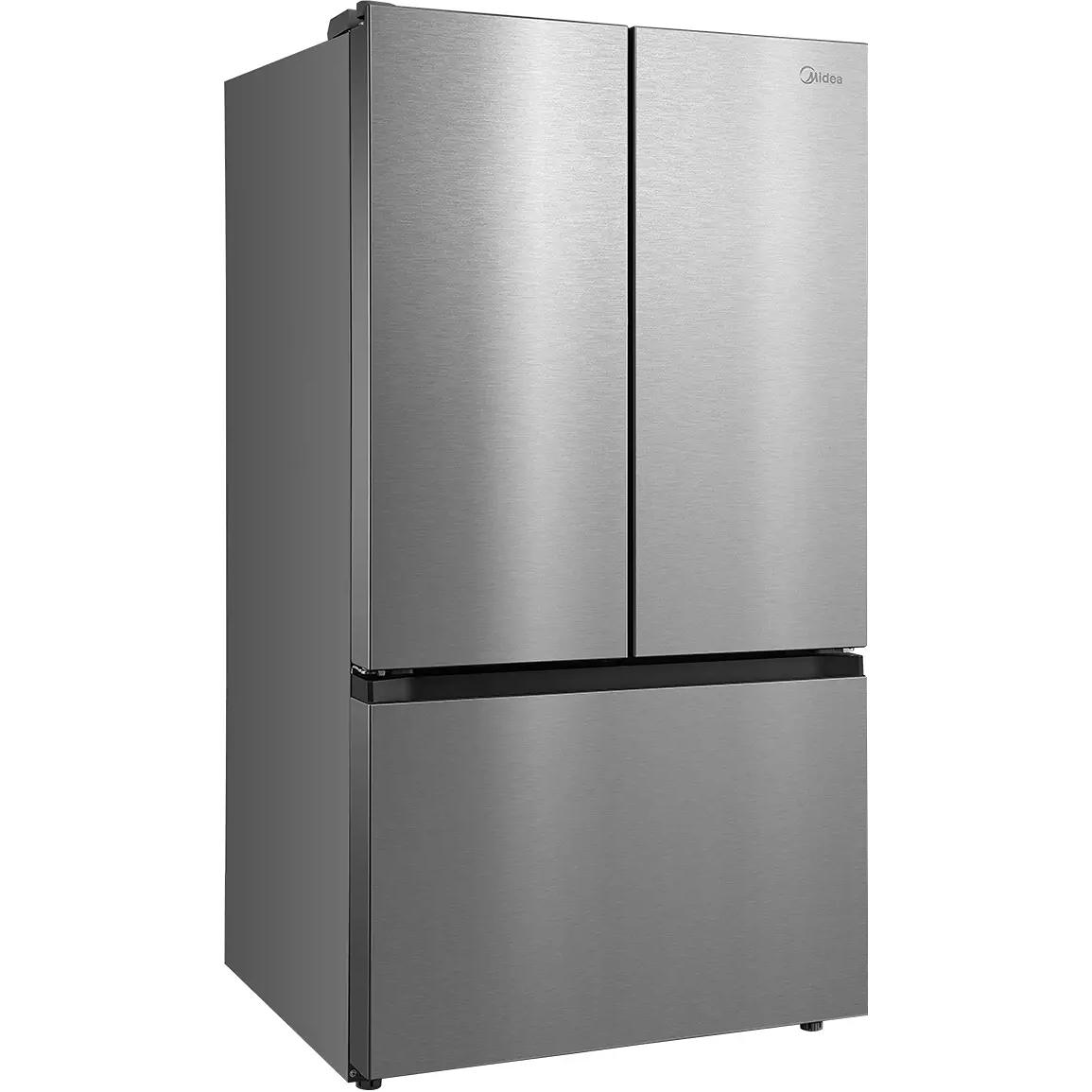 Midea 36-inch, 31.7 cu. ft. Freestanding French 3-Door Refrigerator with AutoFill Pitcher and Dual Ice Maker MRF32I6BST IMAGE 1