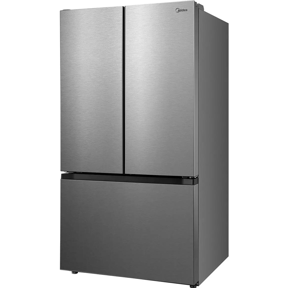 Midea 36-inch, 31.7 cu. ft. Freestanding French 3-Door Refrigerator with AutoFill Pitcher and Dual Ice Maker MRF32I6BST IMAGE 4