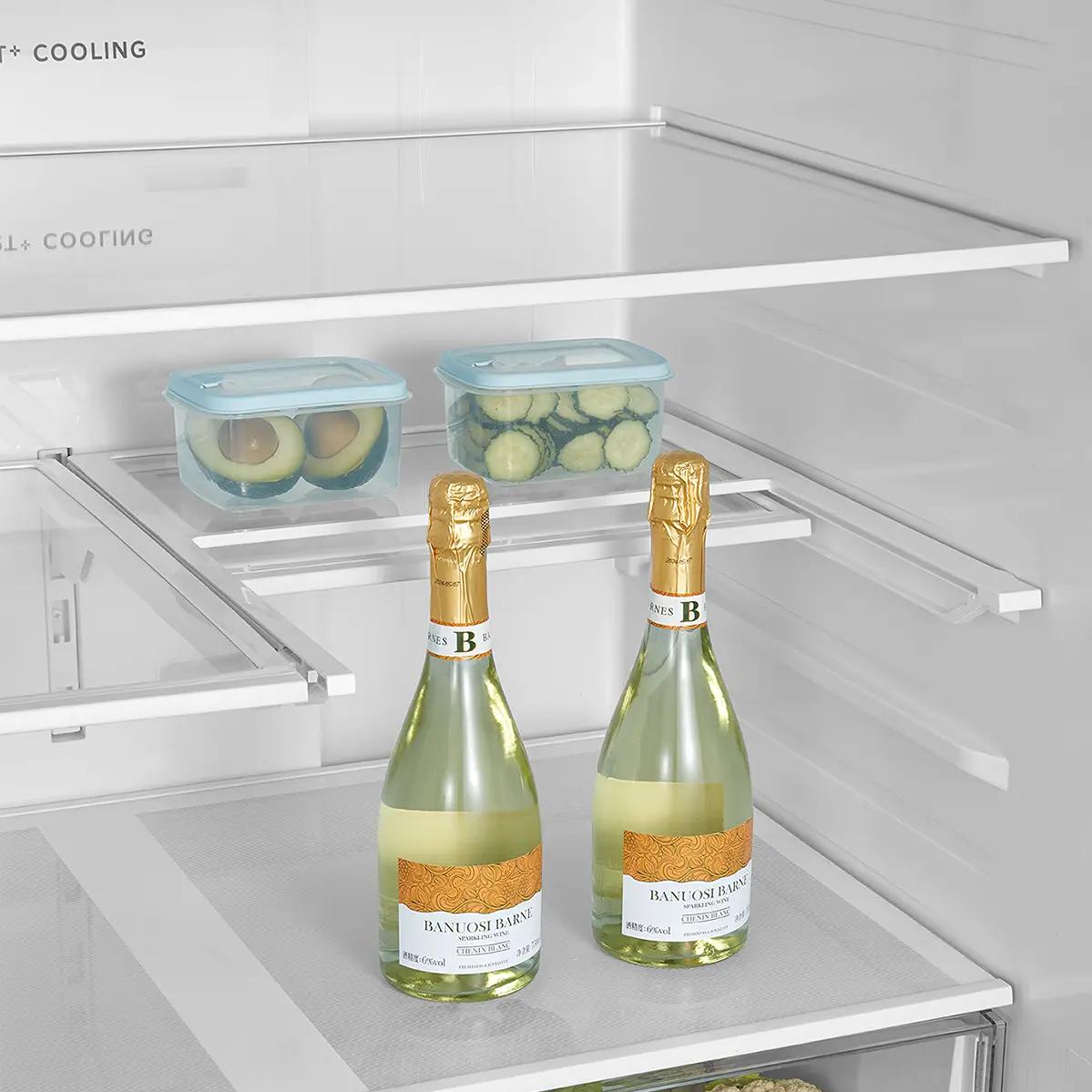 Midea 36-inch, 31.7 cu. ft. Freestanding French 3-Door Refrigerator with AutoFill Pitcher and Dual Ice Maker MRF32I6BST IMAGE 9