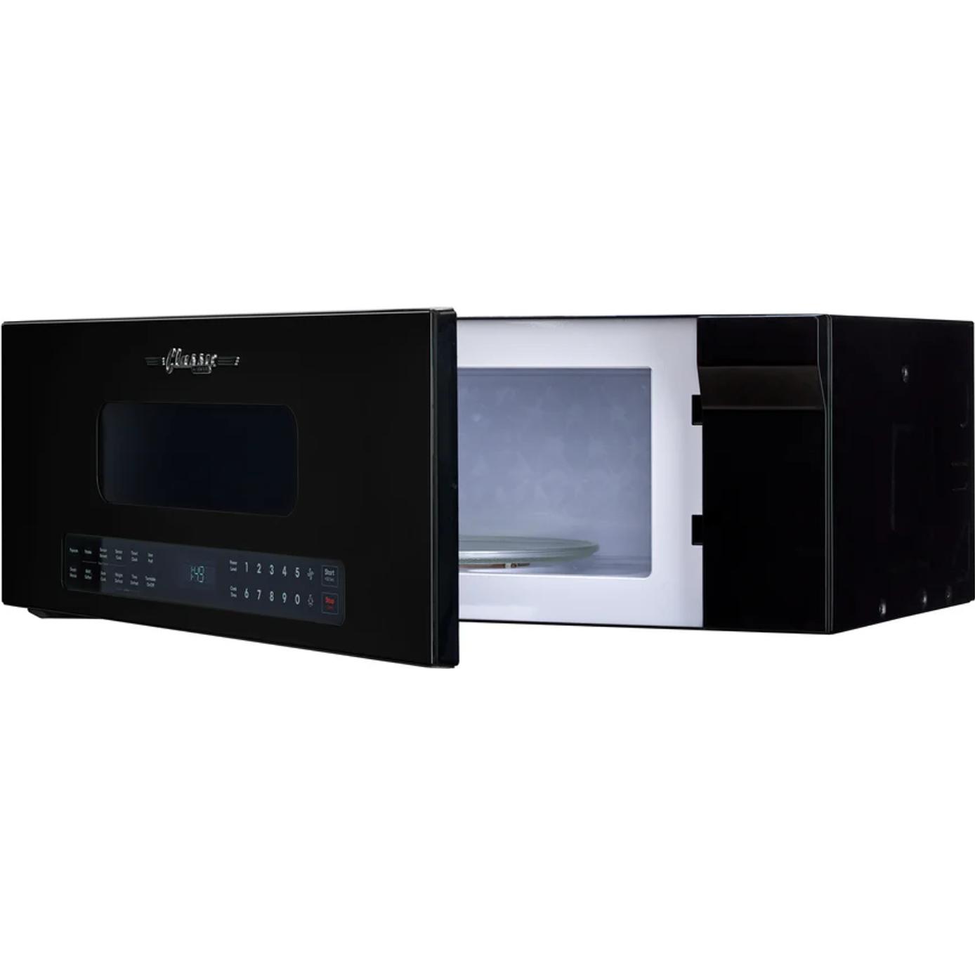 Unique Appliances 30-inch, 1.2 cu ft. Over-the-Range Microwave Oven UNQ-30CR OTR B IMAGE 3