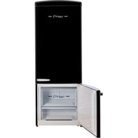 Unique Appliances 28-inch, 17 cu. ft. Freestanding Top Freezer Refrigerator UNQ-455L B AC IMAGE 4