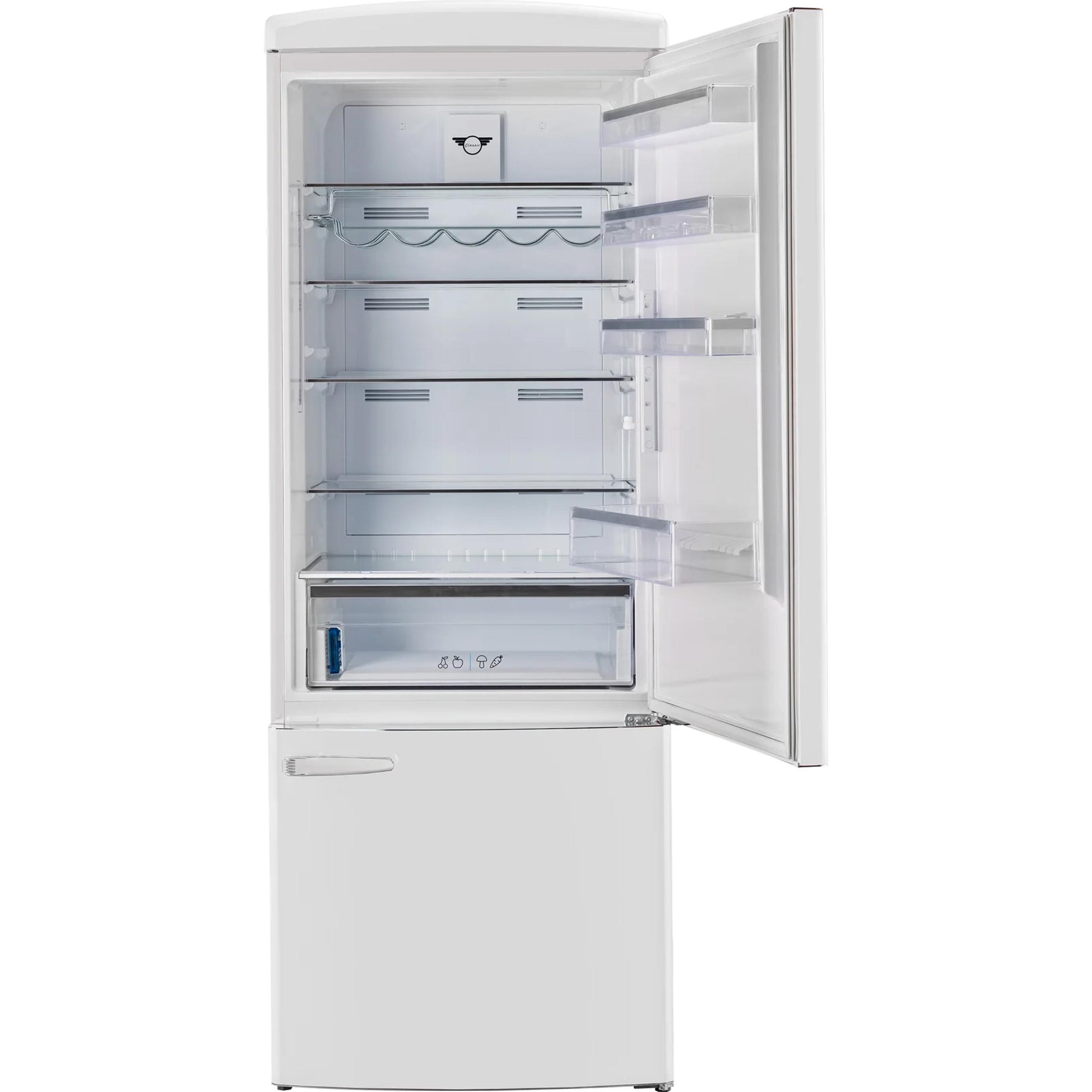 Unique Appliances 28-inch, 17 cu. ft. Freestanding Top Freezer Refrigerator UNQ-455L W AC IMAGE 5