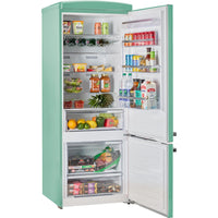 Unique Appliances 28-inch, 17 cu. ft. Freestanding Top Freezer Refrigerator UNQ-455L T AC IMAGE 4