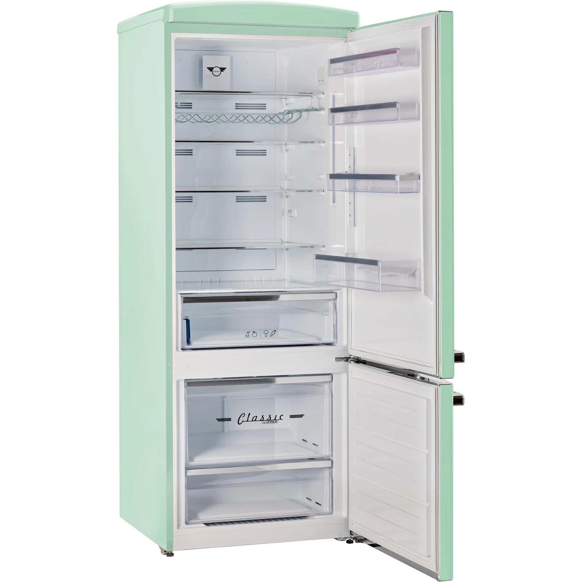 Unique Appliances 28-inch, 17 cu. ft. Freestanding Top Freezer Refrigerator UNQ-455L LG AC IMAGE 3