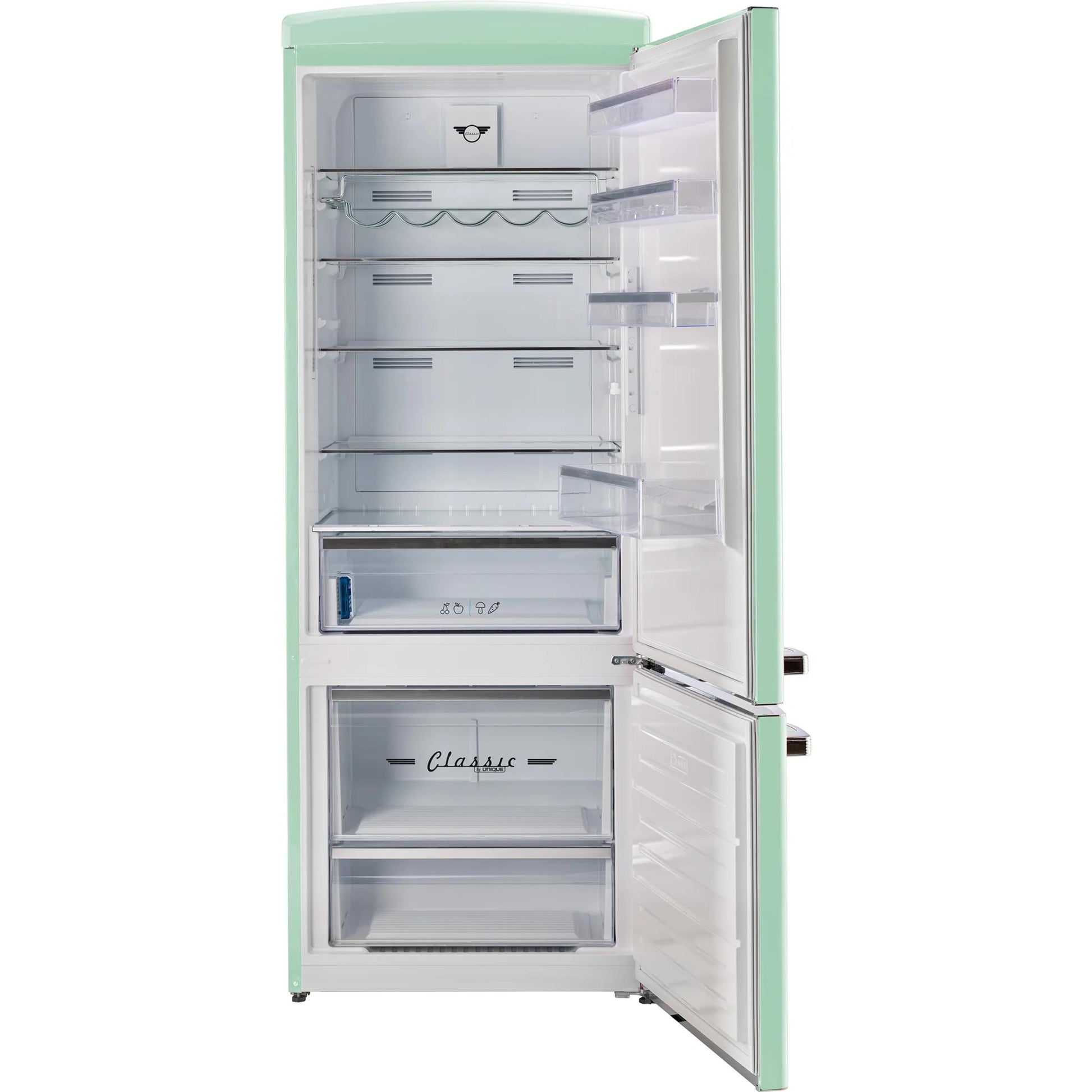 Unique Appliances 28-inch, 17 cu. ft. Freestanding Top Freezer Refrigerator UNQ-455L LG AC IMAGE 5