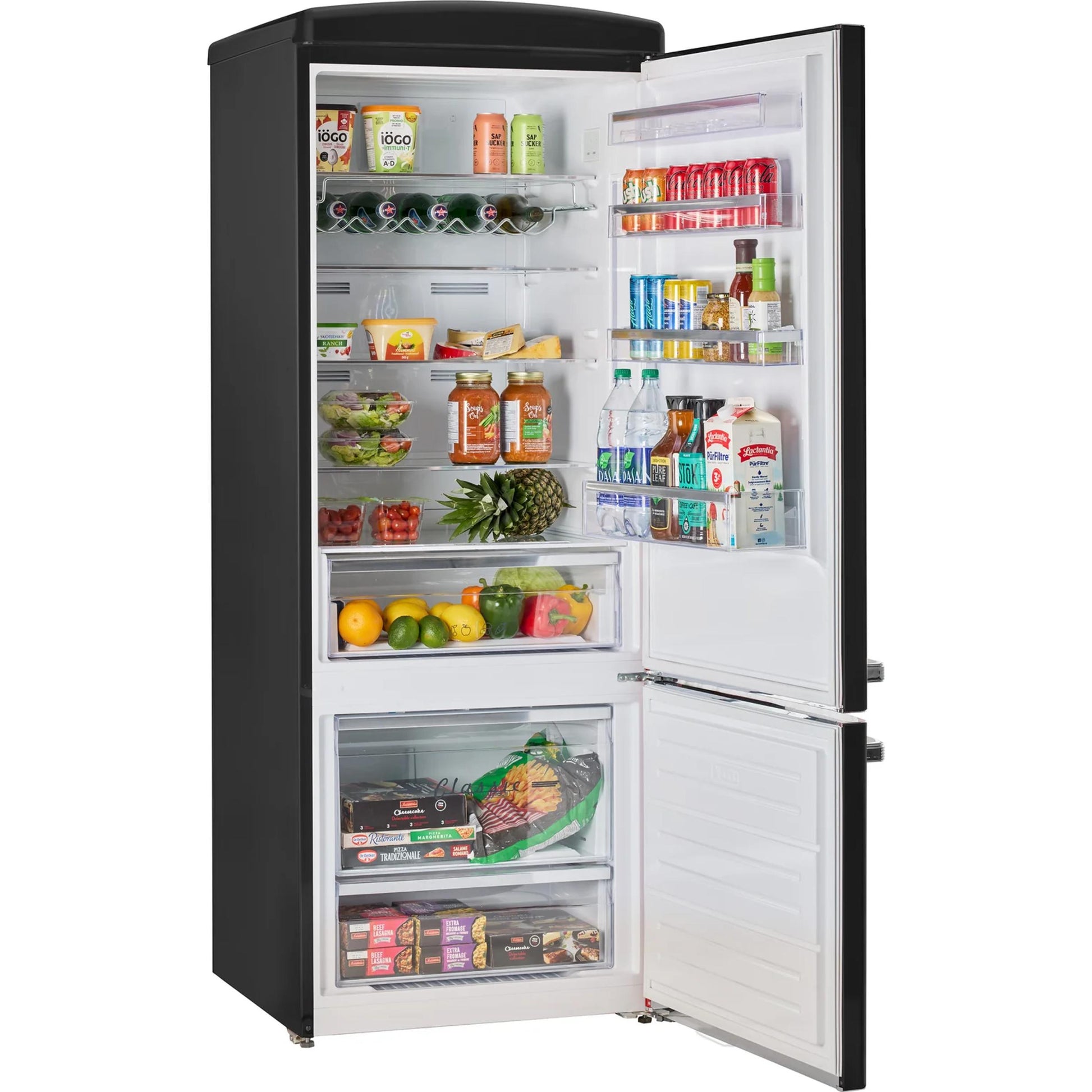 Unique Appliances 28-inch, 17 cu. ft. Freestanding Top Freezer Refrigerator UNQ-455L MB AC IMAGE 2