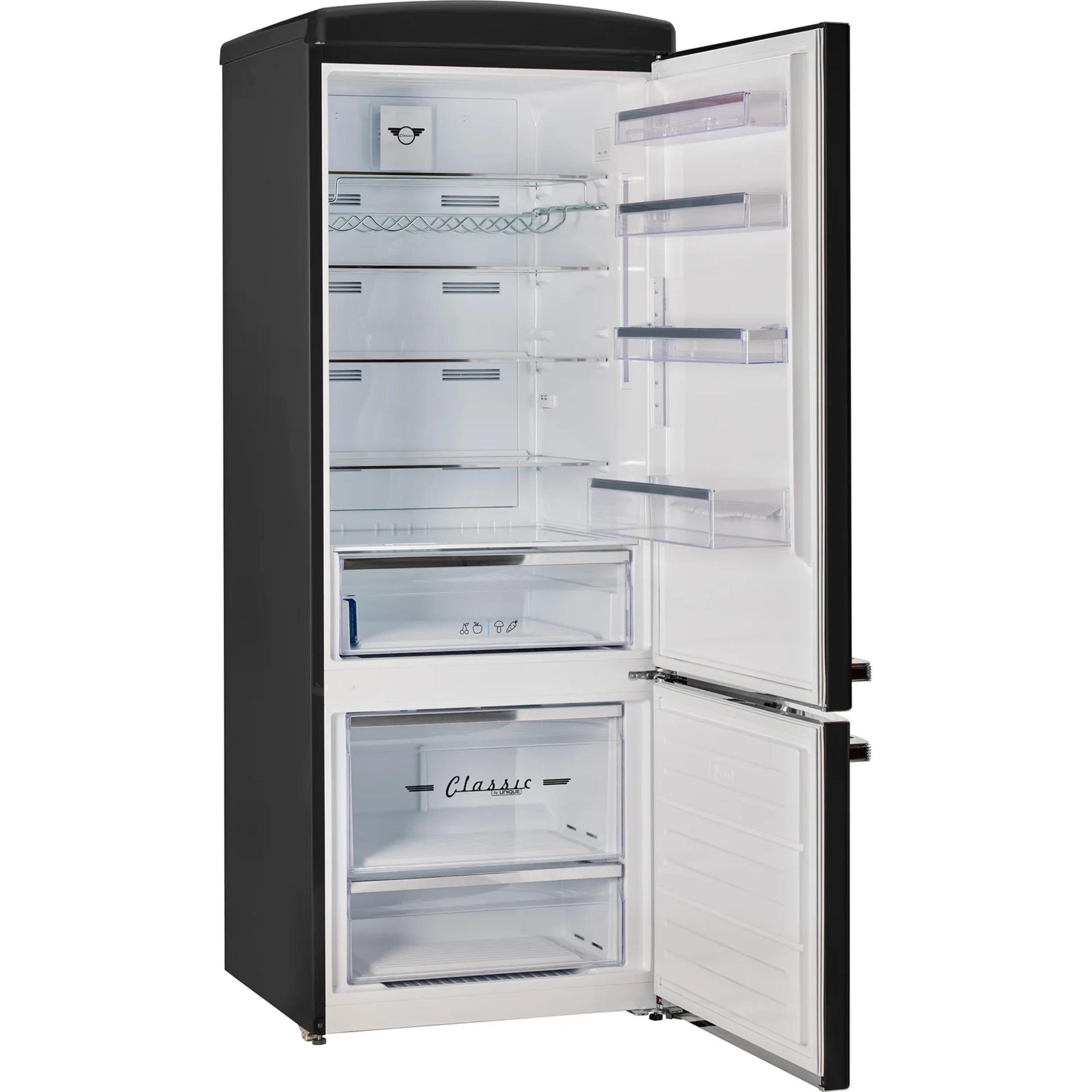 Unique Appliances 28-inch, 17 cu. ft. Freestanding Top Freezer Refrigerator UNQ-455L MB AC IMAGE 3