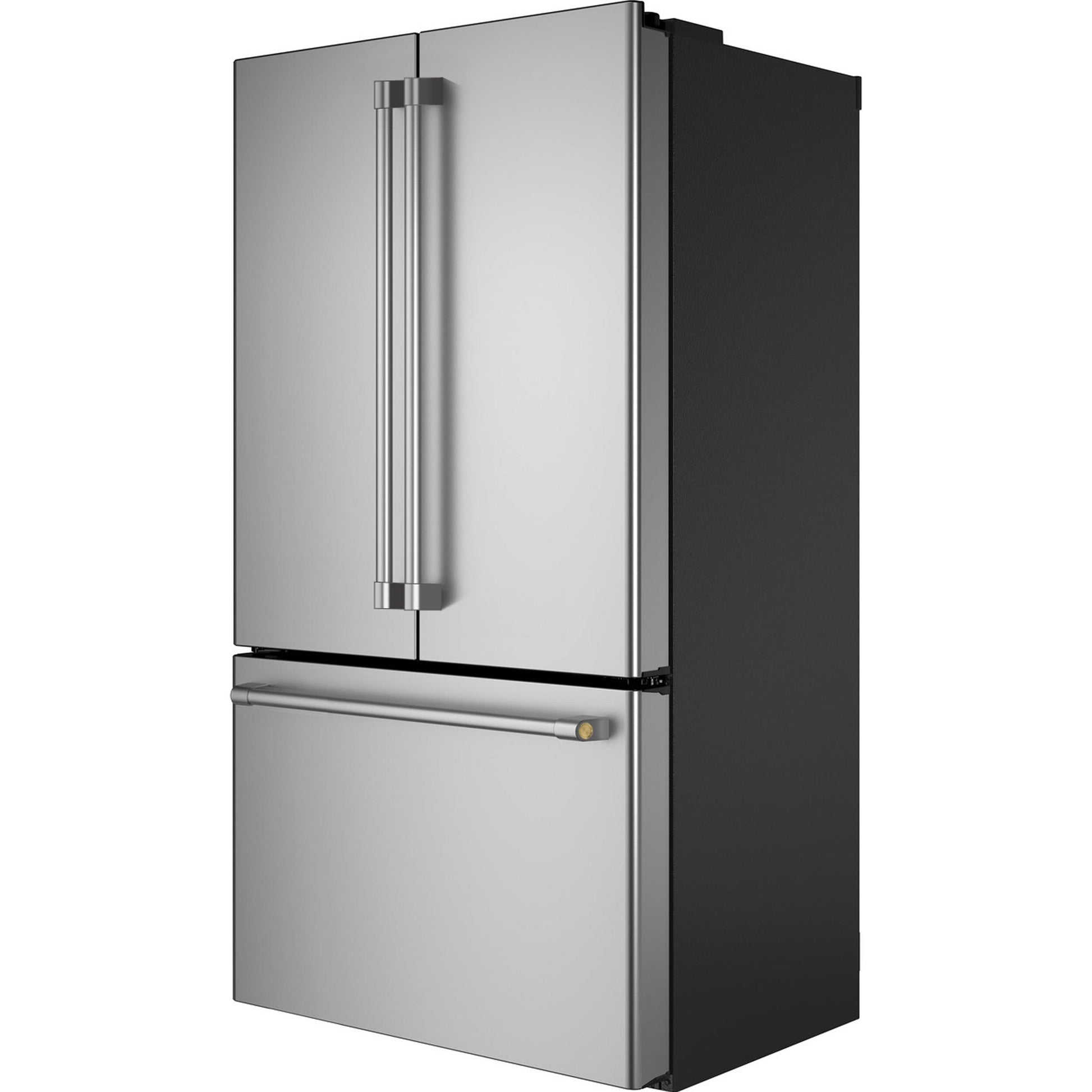 Monogram 36-inch, 23.1 cu. ft. Counter-Depth French 3-Door Refrigerator with Wi-Fi ZWE23NSYSS IMAGE 4
