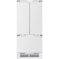 Elica 36-inch Built-in French 3-Door Refrigerator ER36FRB191PR IMAGE 1