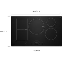 Maytag 36-inch Built-in Induction Cooktop with Power Boost MCIT8036SB IMAGE 11