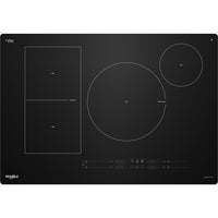 Whirlpool 30-inch Intelligent Built-in Induction Cooktop with Temp Cook™ Technology WCIT7530SB IMAGE 1