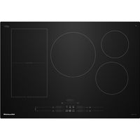 KitchenAid 30-inch Built-in Temp Cook™ Induction Cooktop with 5 Cooking Zones KCIT730SBL IMAGE 1