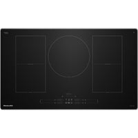 KitchenAid 36-inch Built-in Temp Cook™ Induction Cooktop with 5 Cooking Zones KCIT736SSS IMAGE 1