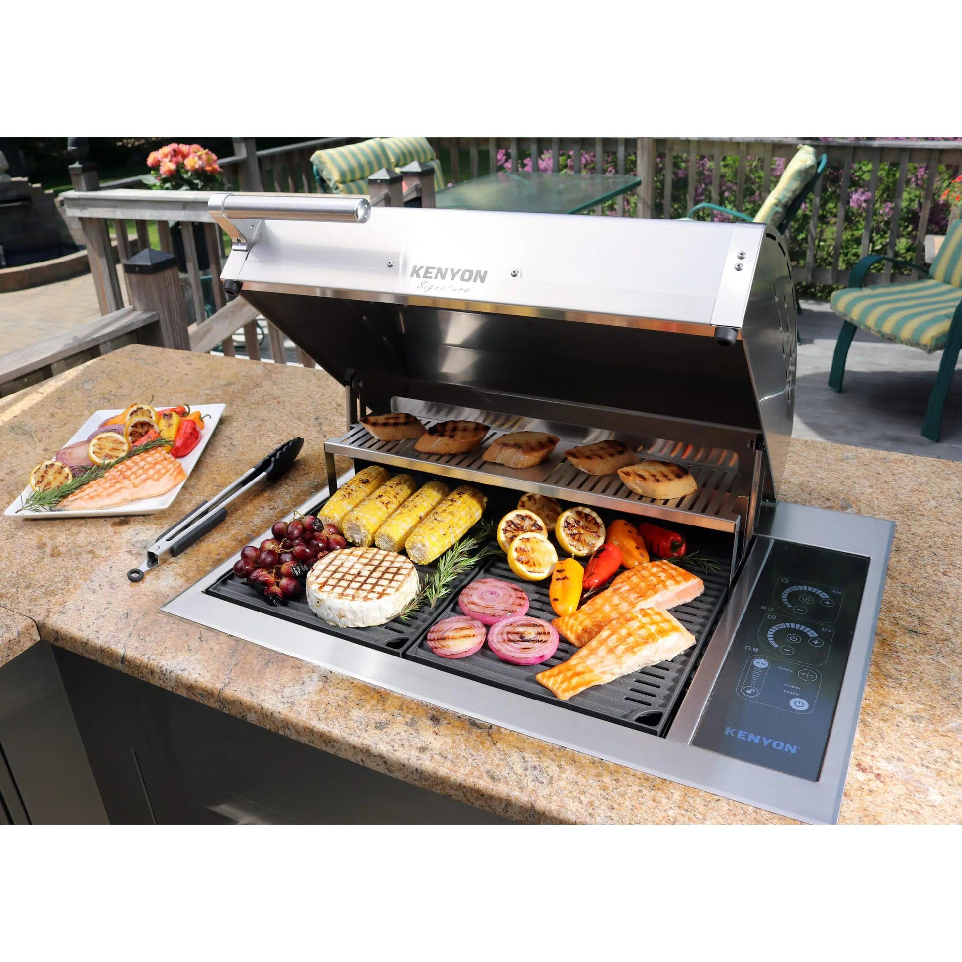 Kenyon Warming Rack for Two Zone Grill A70083 IMAGE 3