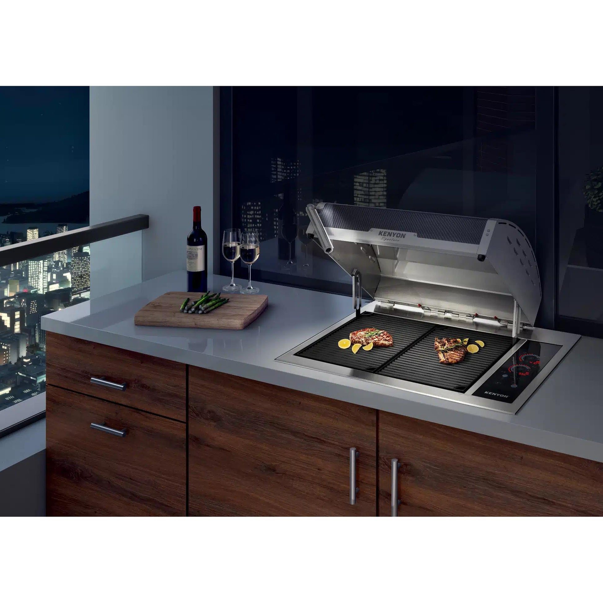 Kenyon Signature™ Electric Grill with Lighted Handle B70429NHCF IMAGE 2