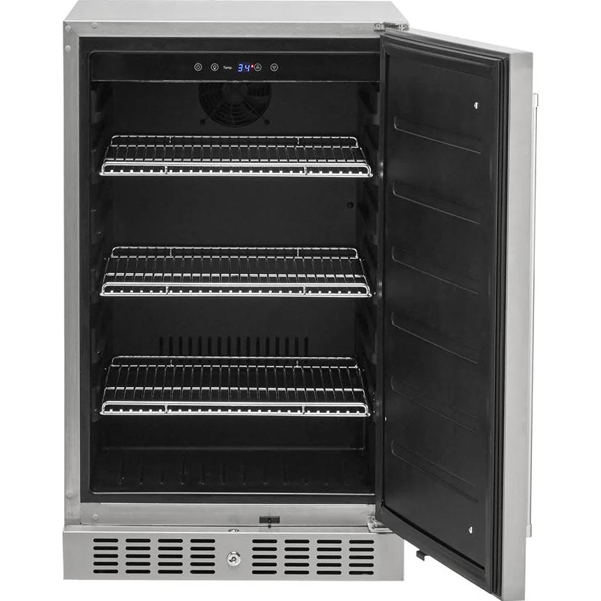 Coyote 21-inch Built-In Refrigerator C121R-S-R IMAGE 3