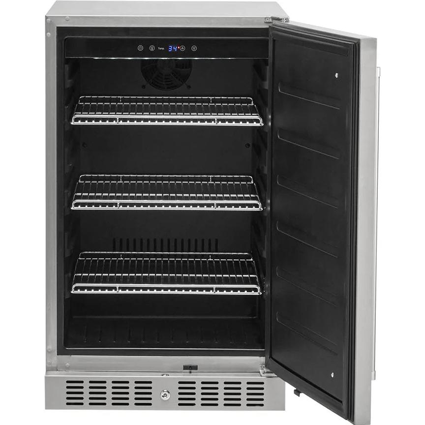 Coyote 21-inch Built-In Refrigerator C121R-S-R IMAGE 4