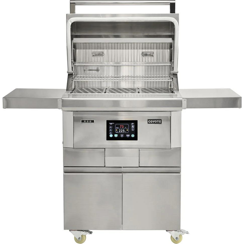 Coyote GEN3 28" Pellet Grill on Cart C2P28-FS IMAGE 4