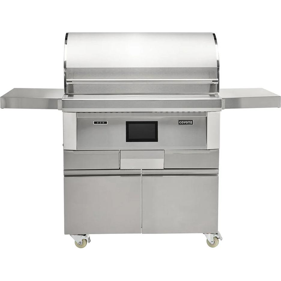Coyote GEN3 36" Pellet Grill on Cart C2P36-FS IMAGE 3
