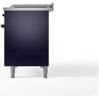 iLVE 48-inch Freestanding Dual Fuel Range with Griddle and French Top and Solid Doors UN48FSQNMPMBBLP IMAGE 4