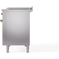 iLVE 48-inch Freestanding Dual Fuel Range with Griddle and French Top and Solid Doors UN48FSQNMPSSG IMAGE 4