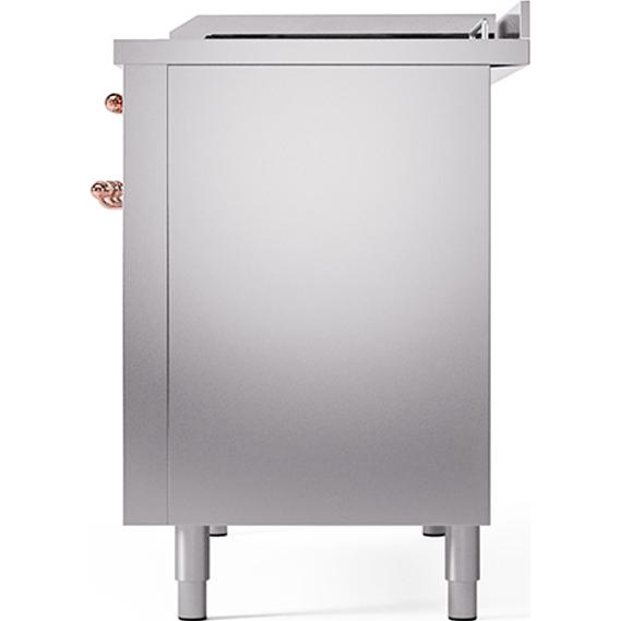 iLVE 48-inch Freestanding Dual Fuel Range with Griddle and French Top and Solid Doors UN48FSQNMPSSP IMAGE 4