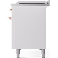 iLVE 48-inch Freestanding Dual Fuel Range with Griddle and French Top and Solid Doors UN48FSQNMPWHP IMAGE 4