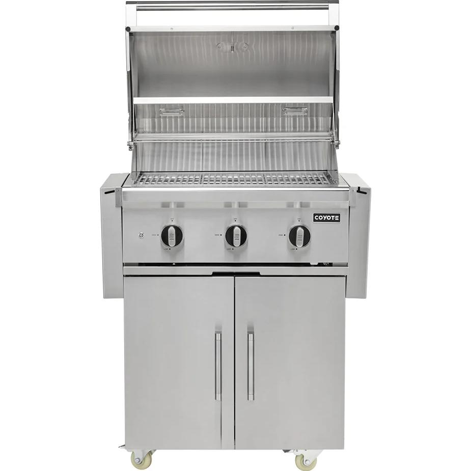 Coyote C Series 30-inch Gas Grill on Cart - Natural Gas C3C30N-FS IMAGE 2