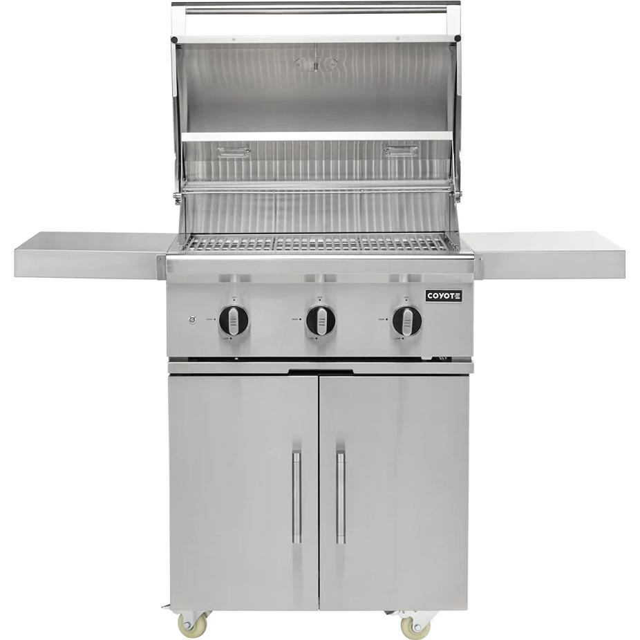 Coyote C Series 30-inch Gas Grill on Cart - Natural Gas C3C30N-FS IMAGE 4