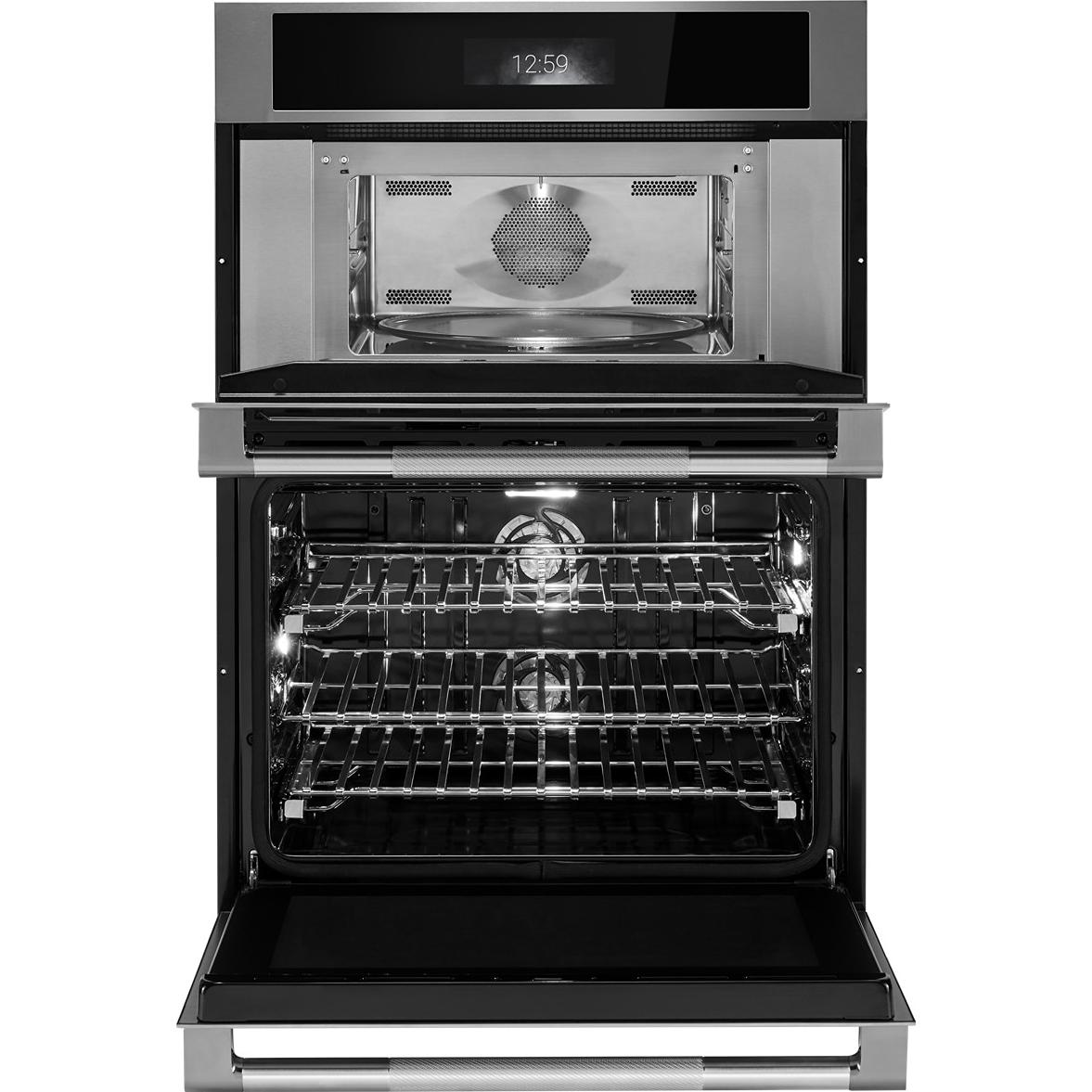 JennAir 30-inch Combination Wall Oven with Microwave Oven and V2™ Vertical Dual-Fan True Convection With Advanced Temperature Precision JOECC730RL IMAGE 3