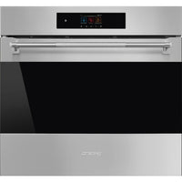 Smeg 30-inch, 3.92 cu. ft. Built-in Single Wall Oven SOPU3304TPX IMAGE 1