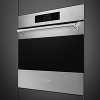 Smeg 30-inch, 3.92 cu. ft. Built-in Single Wall Oven SOPU3304TPX IMAGE 3