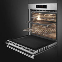 Smeg 30-inch, 3.92 cu. ft. Built-in Single Wall Oven SOPU3304TPX IMAGE 5