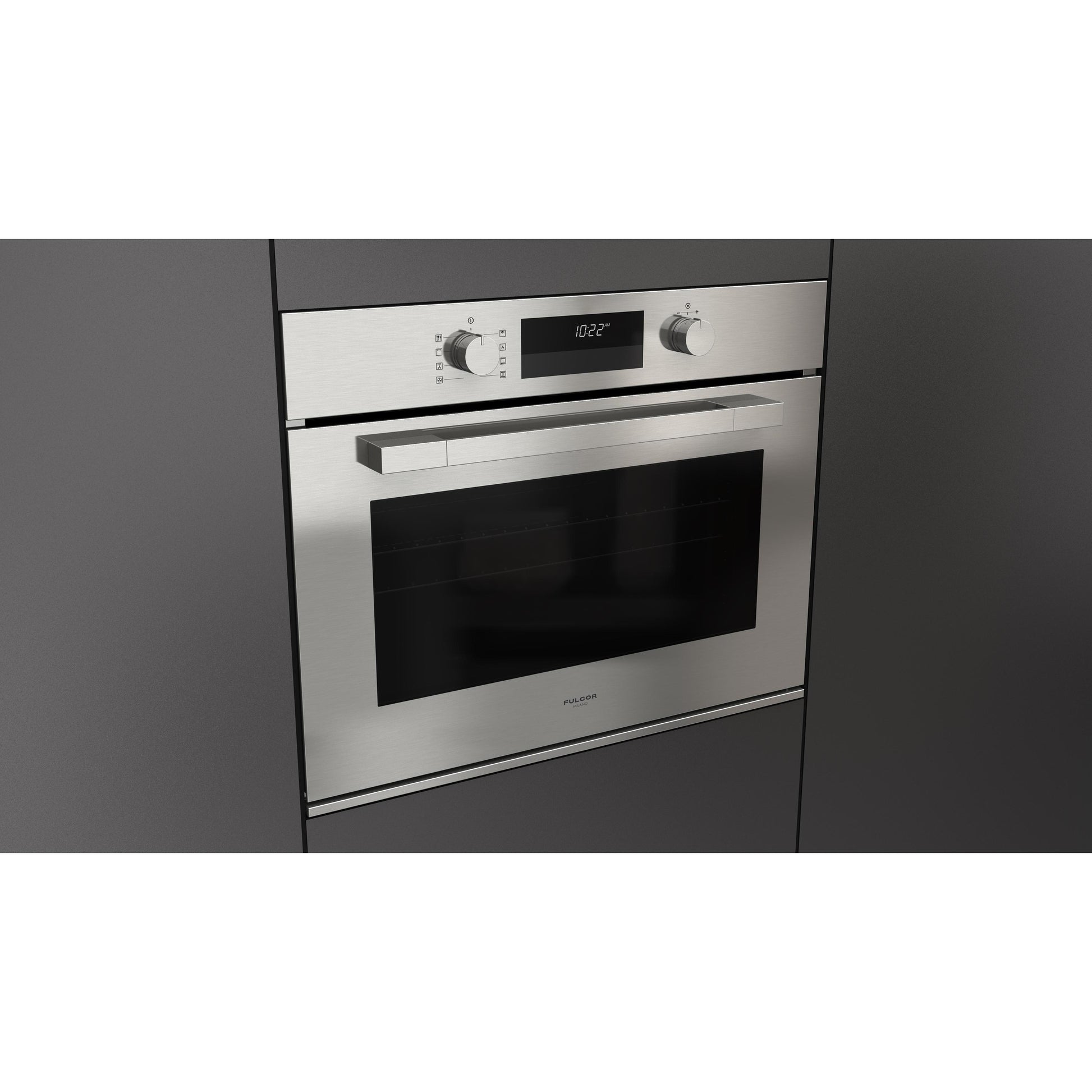 Fulgor Milano 30-inch, 3.2 cu. ft. Built-in Single Wall Oven with True Convection Technology F1MSP30S1 IMAGE 3