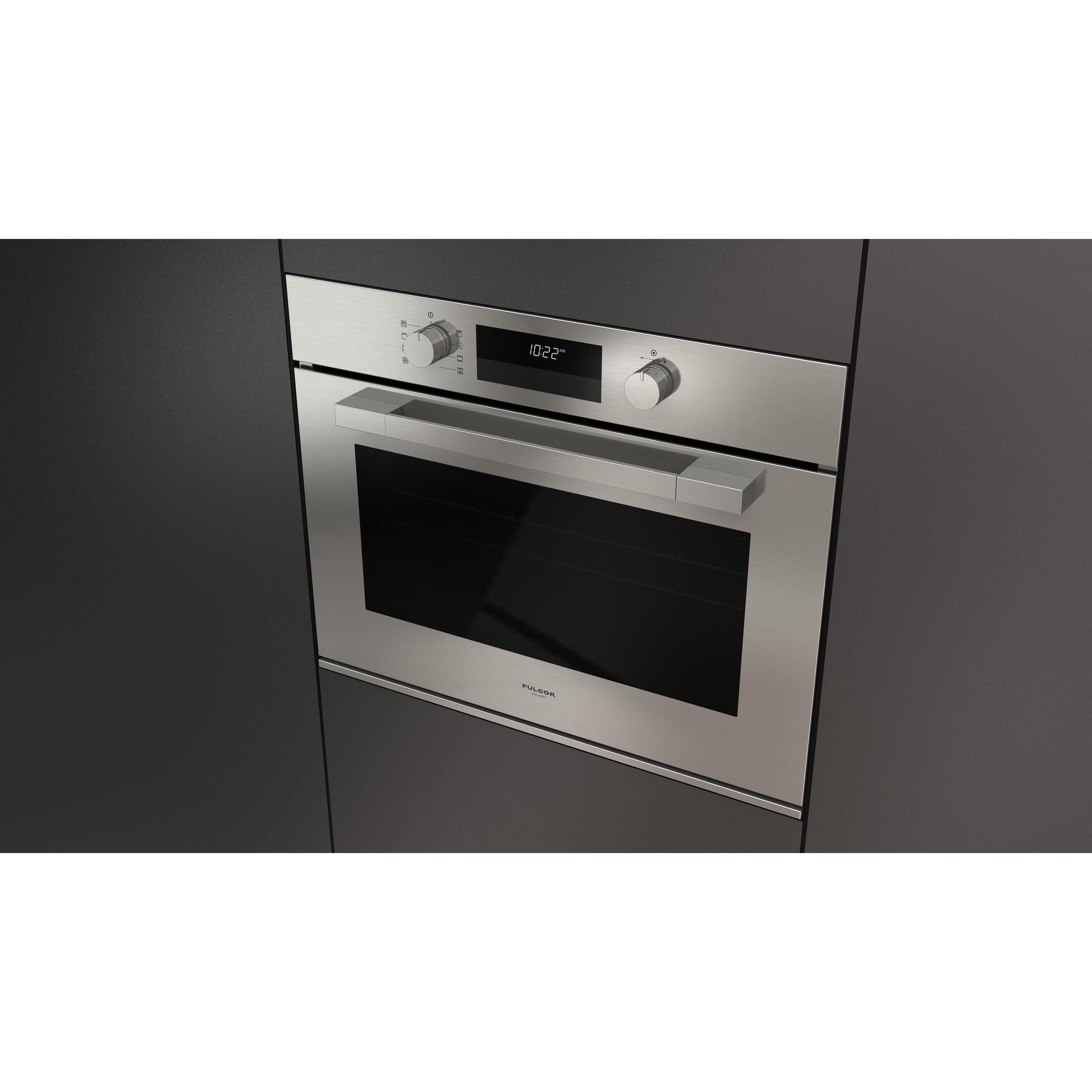 Fulgor Milano 30-inch, 3.2 cu. ft. Built-in Single Wall Oven with True Convection Technology F1MSP30S1 IMAGE 4