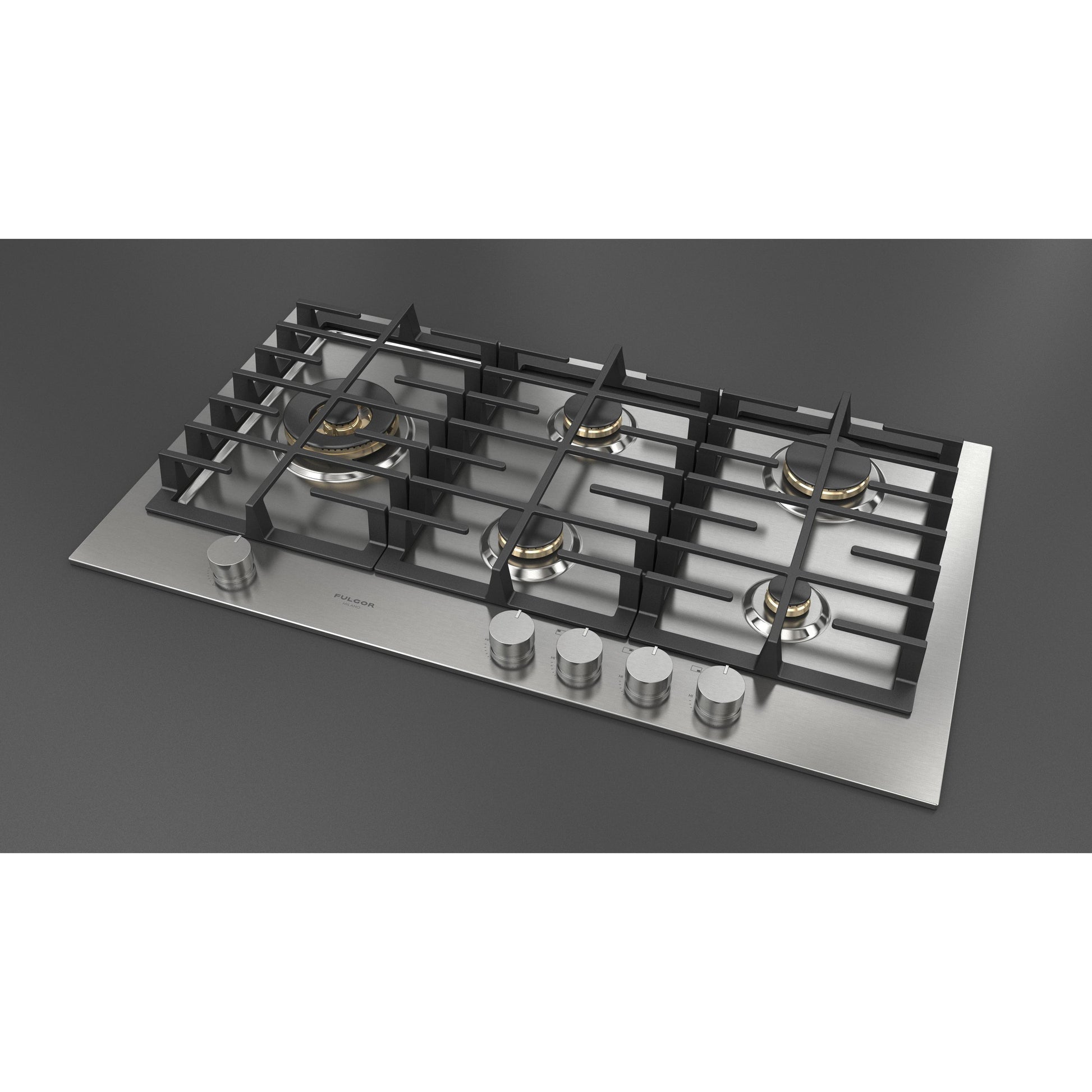 Fulgor Milano 36-inch Built-in Gas Cooktop F4MEGK36S1 IMAGE 4