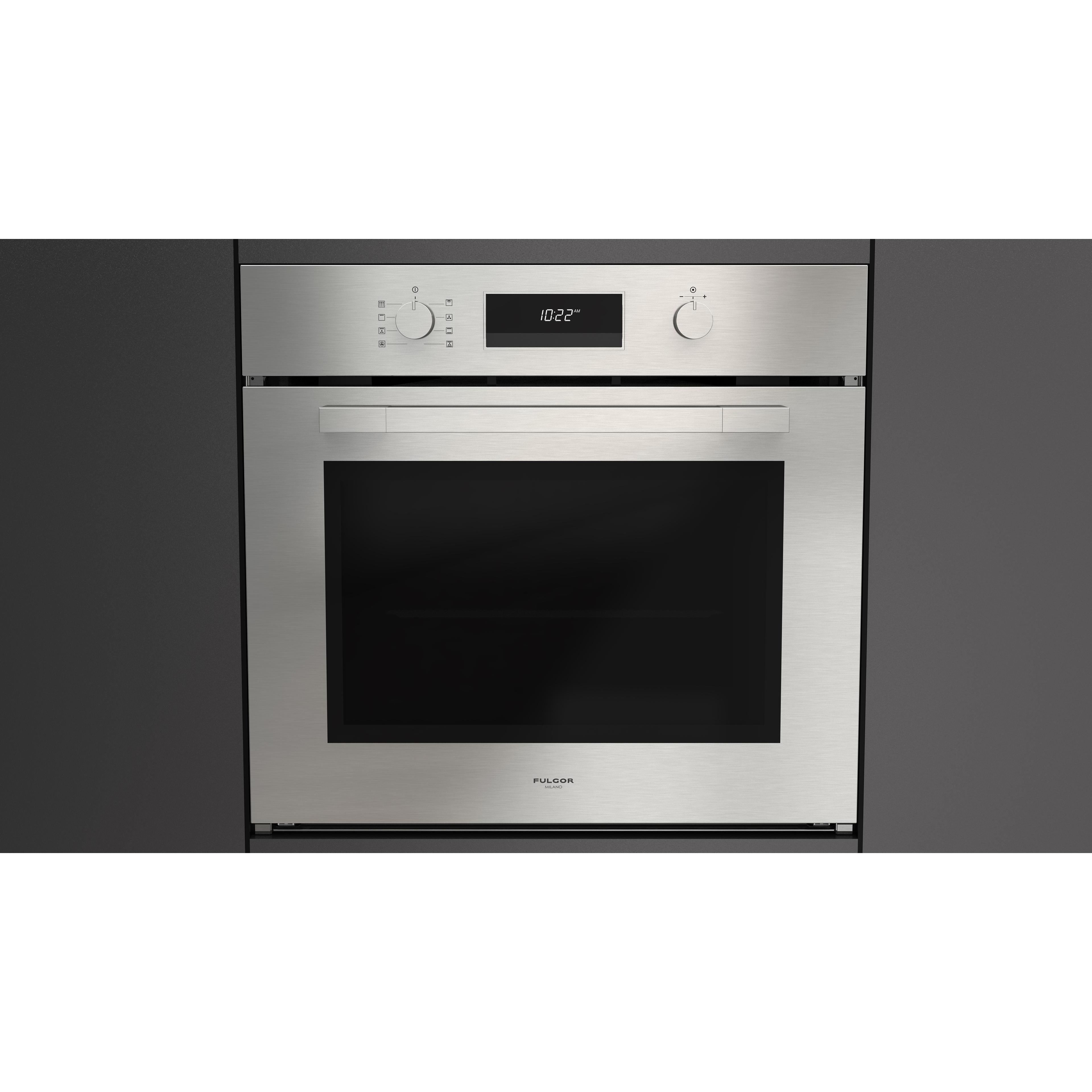 Fulgor Milano 30-inch, 4.34 cu. ft. Built-in Single Wall Oven with True Convection Technology F4MSP30S1 IMAGE 2