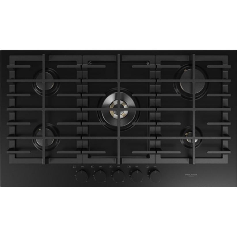 Fulgor Milano 36-inch Built-in Gas Cooktop F4MTGK36MB1 IMAGE 1
