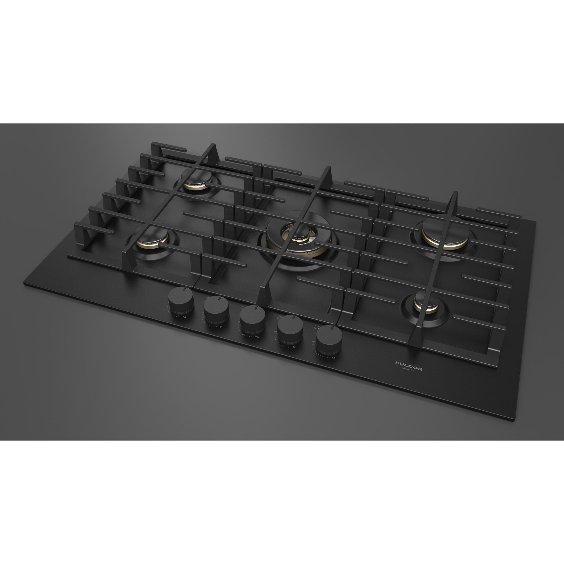 Fulgor Milano 36-inch Built-in Gas Cooktop F4MTGK36MB1 IMAGE 3